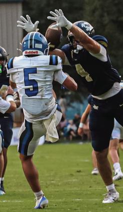 Asa Wall and the John Milledge Trojans are ready to wreak plenty more havoc coming off their bye week. TREY NORRIS/Staff