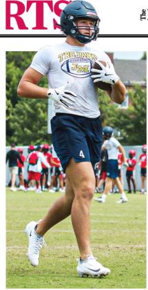 Junior tight end Asa Wall was a standout at the Nike Opening Finals camp in Beaverton, Oregon, on June 24-26. CONTRIBUTED