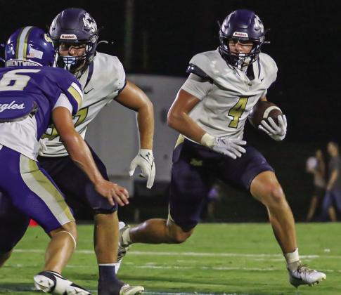 Asa Wall led the Trojans in scoring with four rushing TDs vs the Tiftarea Panthers last Friday. TREY NORRIS/Staff