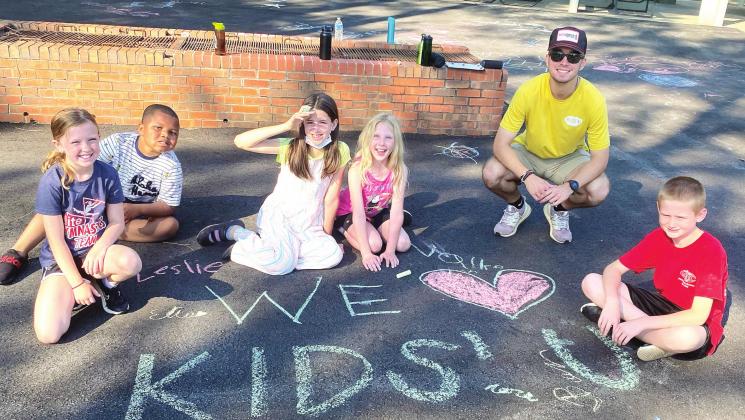 Walk & Chalk – where kids write and have fun drawing! CONTRIBUTED