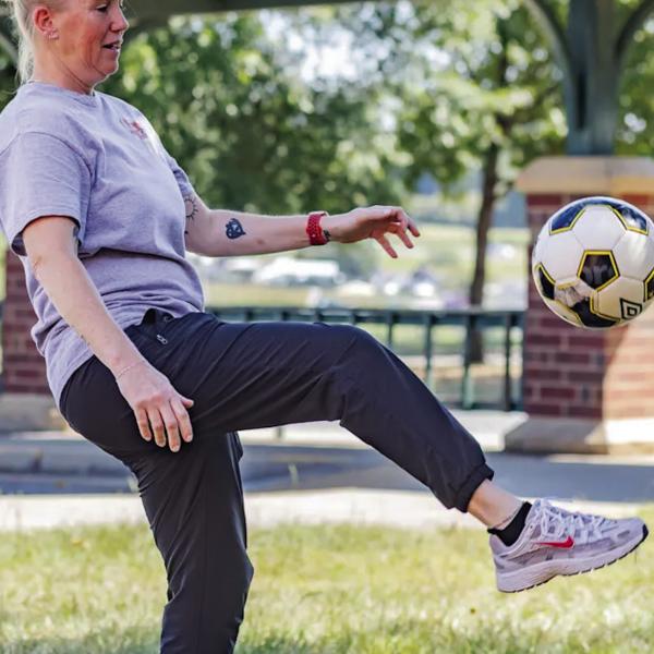 Dana Peterson, a physical education teacher and coach, is Oak Hill Middle School’s 2026 Teacher of the Year. CONTRIBUTED