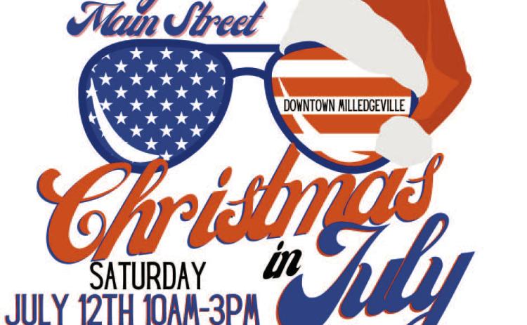 Milledgeville Main Street to host Christmas in July market