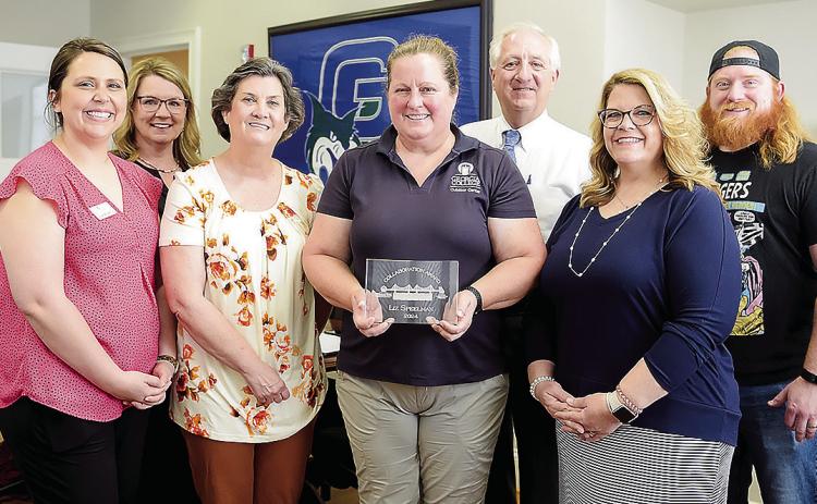 SoCPS honors Dr. Speelman with award