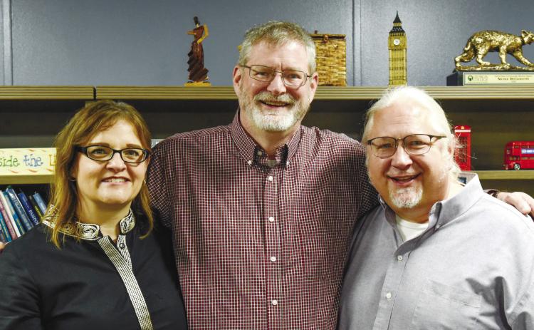 Drs. Nicole DeClouette, Stephen Wills and Rob Sumowski. CONTRIBUTED