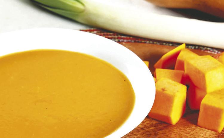Orange and Vanilla Butternut Squash Soup