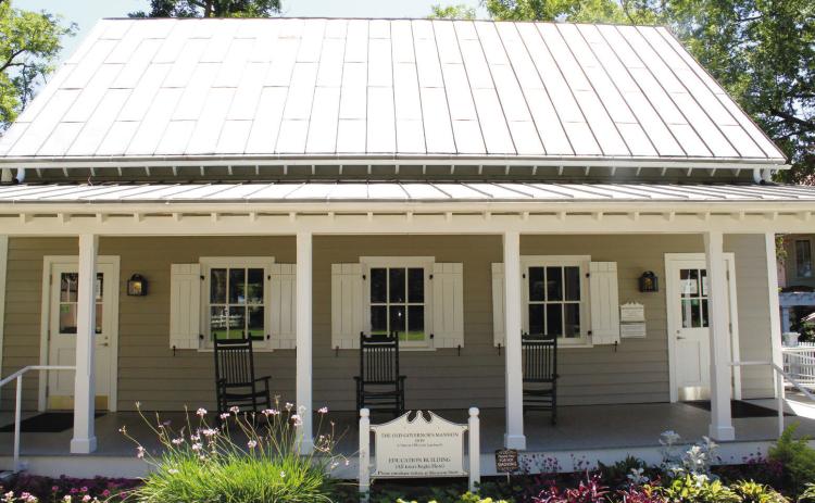 Georgia College & State University’s Director of Museums Matt Davis gave updates on projects currently ongoing at Georgia’s Old Governor’s Mansion and Andalusia Farm.