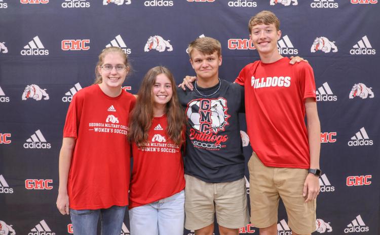 L-R: Ryley Taylor, Emma Evans, Levi Ward, and Colby Avery. | CONTRIBUTED
