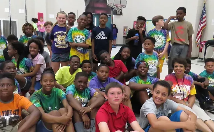 Midway Hills Academy students pose for a photo. CONTRIBUTED