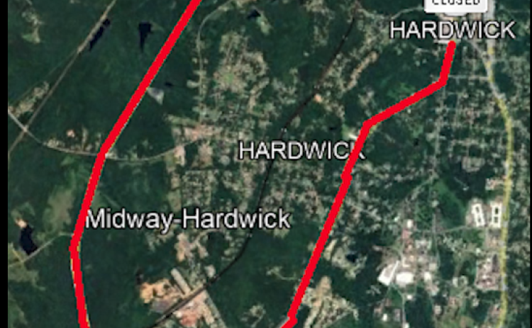 The Georgia Department of Transportation recommends this detour to avoid construction. | COURTESY OF GEORGIA DEPARTMENT OF TRANSPORTATION EAST