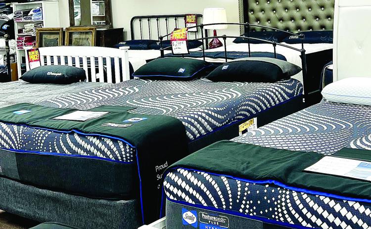 Macon & Robins Bed & Mattress has great brands such as Sealy to help customers find something to fit their sleep needs.