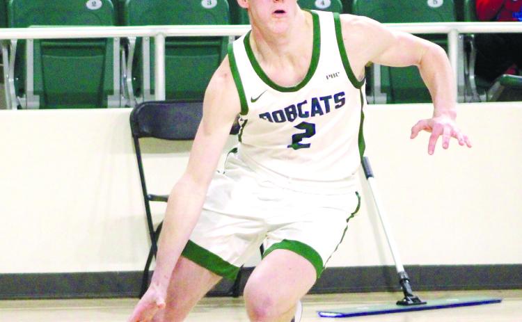 Brendan Rigsbee averaged 15.5 points per game to lead the Bobcats. COURTESY OF GC ATHLETICS