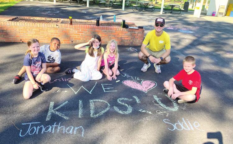 Walk &amp; Chalk – where kids write and have fun drawing! CONTRIBUTED