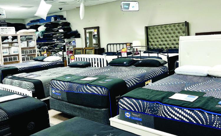 Macon &amp; Robins Bed &amp; Mattress has great brands such as Sealy to help customers find something to fit their sleep needs.