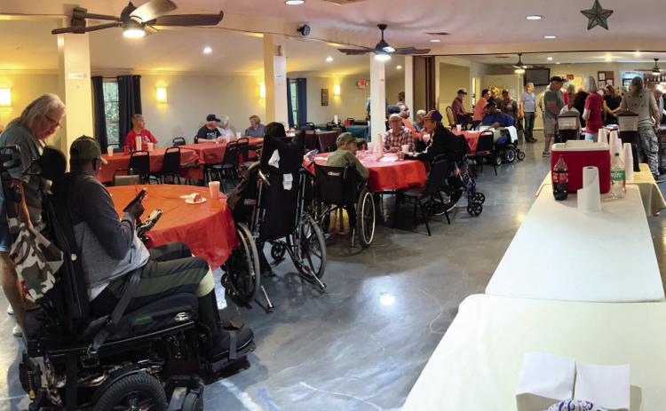 Elks feed vets at Georgia War Veterans Home