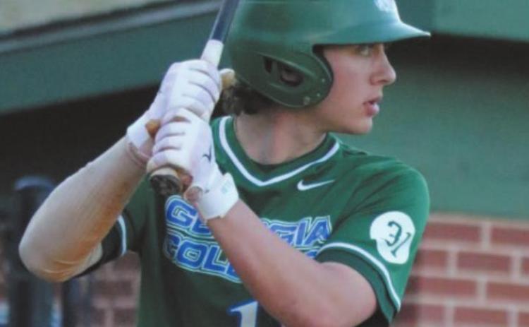 Infielder Dominic Arienzo, a rising sophomore, spent his summer playing for the Macon Bacon in the Coastal Plains League. COURTESY OF GC ATHLETICS