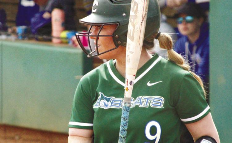 Hitter Kam Caldwell had three triples in five games. COURTESY OF GC ATHLETICS