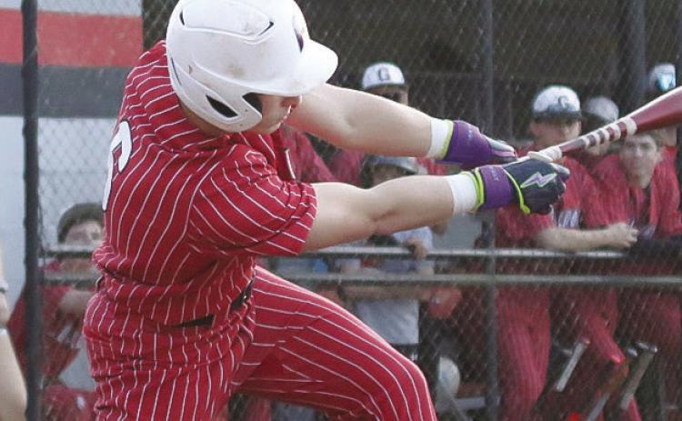 GMCP Senior Chase McCray is batting a team best .375 with twelve hits, fifteen runs and ten RBIs through thirteen games for the Bulldogs this season. TREY NORRIS/Staff