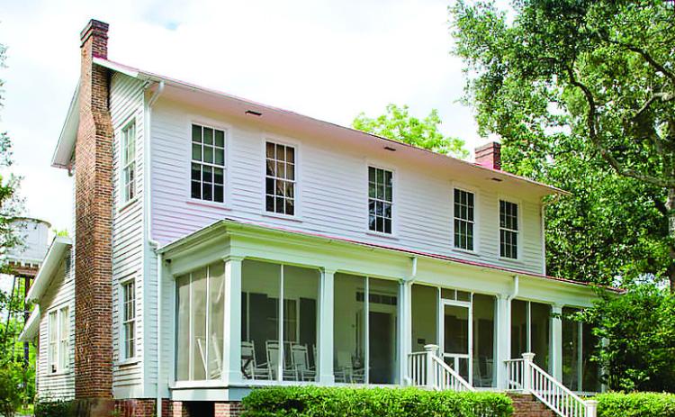 The Andalusia main house is undergoing renovations on its second floor.