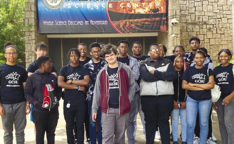Members of the High Achievers program on site at Oak Hill Middle School visited the Fernbank museum. CONTRIBUTED
