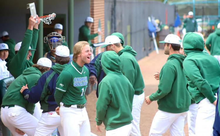 The Bobcats upset the No. 8 Columbus State Cougars over the weekend, handing them their first series loss at home since April of 2019. COURTESY OF GEORGIA COLLEGE ATHLETICS