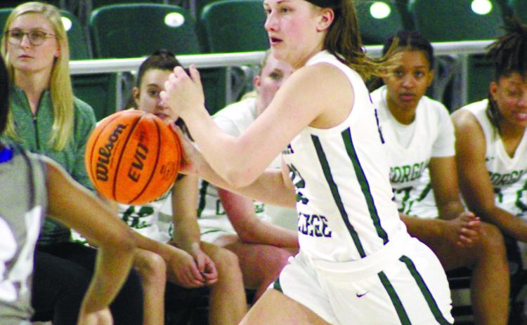 Alexa Geary averaged 19 points per game to lead the Bobcats. COURTESY OF GC ATHLETICS