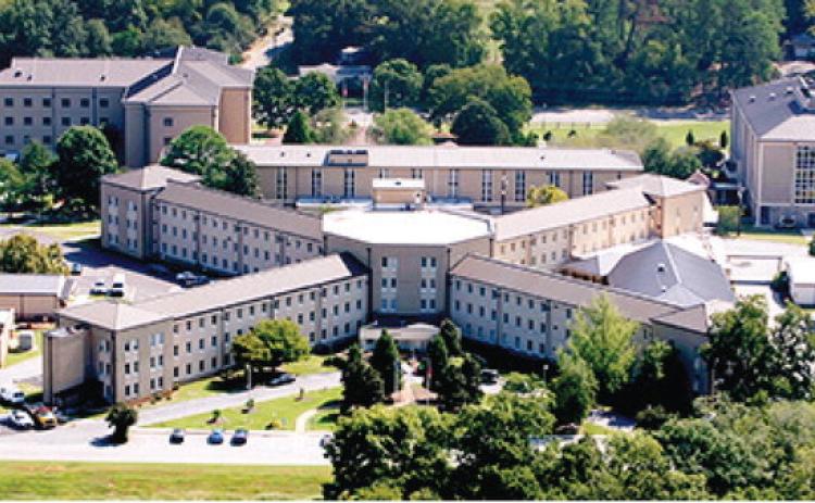 Veterans Home on a winding road