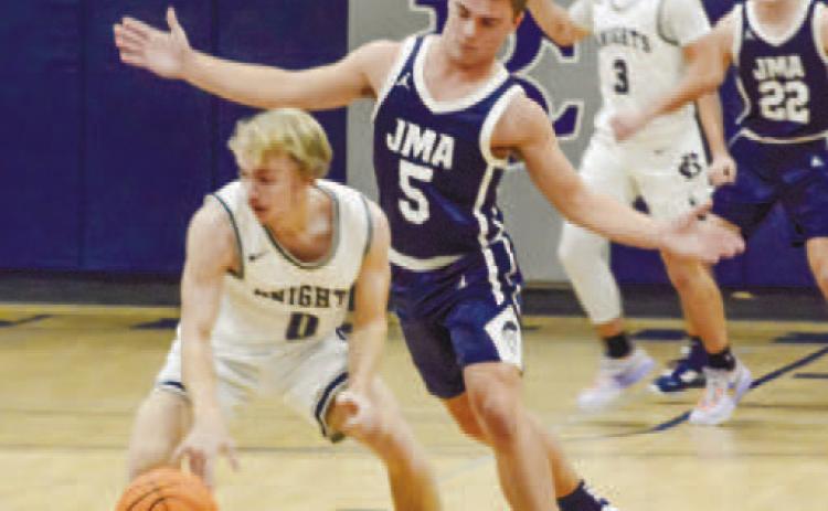 JMA senior Briggs Eady is a primary offensive threat, but also provides strong defensive play for the Milledgeville-based school. LANCE MCCURLEY/Staff