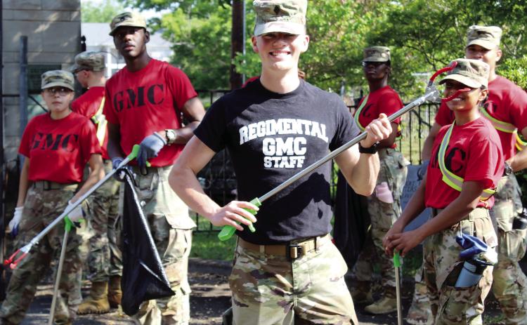 GMC Corp of Cadets and KMBB partner for Earth Week