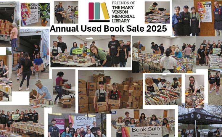 Friends of the Mary Vinson Memorial book sale marked as success