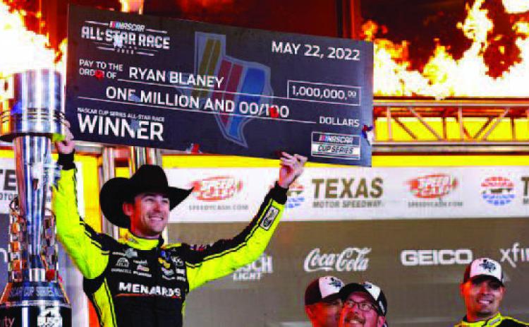 Ryan Blaney is making a list and checking it twice