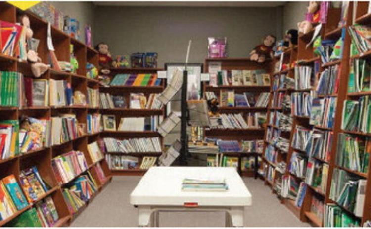 Wall of Books offers old and new book selections year-round. CONTRIBUTED