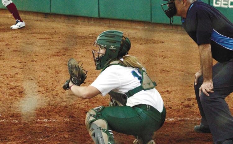 Catcher Lauren Sommerer bats .857 on the week. COURTESY OF GC ATHLETICS
