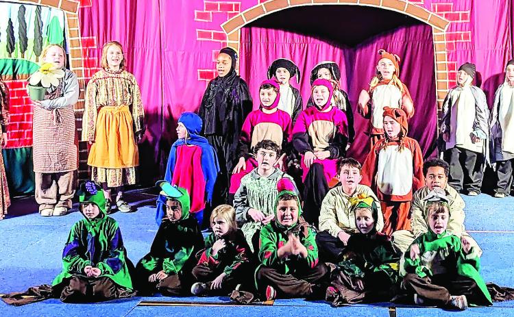 Forty JMA students sang in The Secret Garden, presenting a fully staged show with just a week of rehearsal time to JMA students and falculty and the community. COURTESY OF JMA