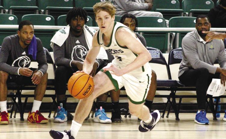Brendan Rigsbee led the GCSU team in scoring again this past week. COURTESY OF GC ATHLETICS
