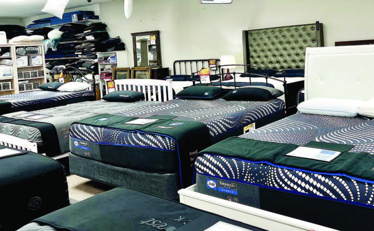 Macon &amp; Robins Bed &amp; Mattress has brands such as Sealy to help customers with their sleep needs.