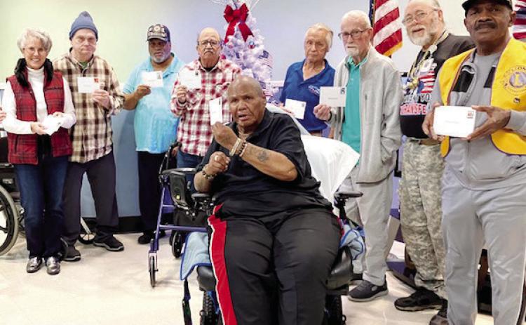 Community clubs deliver Christmas cards