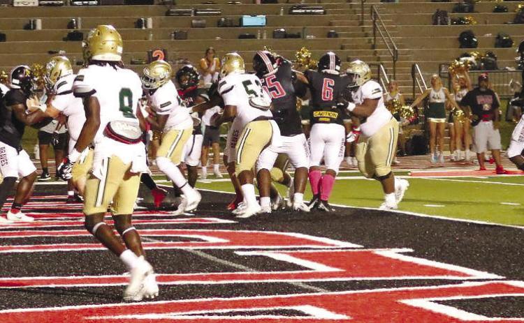 Behind resurgent offense, Ware steamrolls Baldwin, 41-3