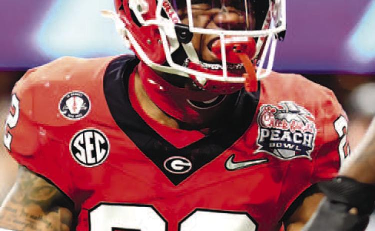 Bullard is the Bulldogs’ fourth-leading tackler this season with 45 tackles, 7 tackles for loss and 3.5 sacks. TONY WALSH/UGA Athletics