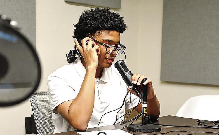 High Achievers learn to produce podcasts at GCSU