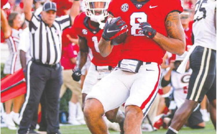 Georgia offense overpowers Vanderbilt