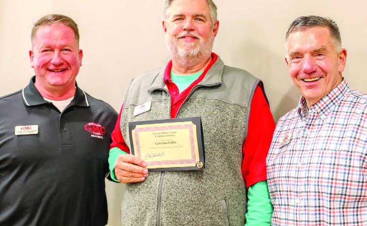 Larry Coffee, maintenance, 10 years of service