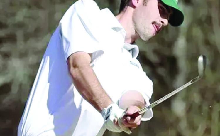 Billy Goddard led the Bobcats with a 218 to finish tied for 10th place. He is the first top-10 golfer for GCSU since the 2022-23 season. COURTESY OF GCSU