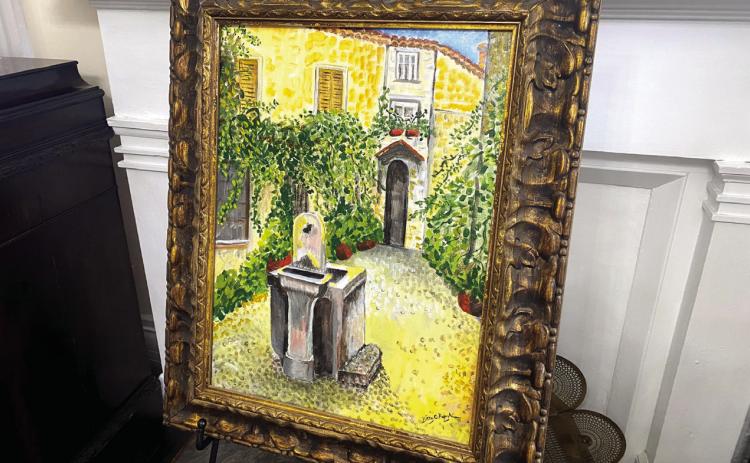 Baugh’s artwork spans over 50 years. This is one of her most popular pieces. GRACIE HOWARD/Staff