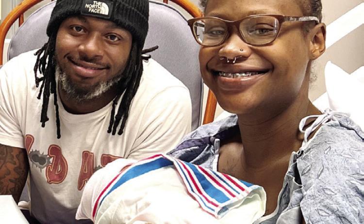 Parents Samone Smith and Marquivious Rogers are delighted to welcome baby Siari. CONTRIBUTED