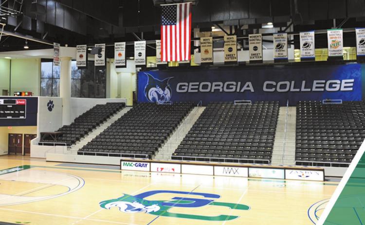 A wide shot of the Centennial Center. COURTESY OF GC ATHLETICS