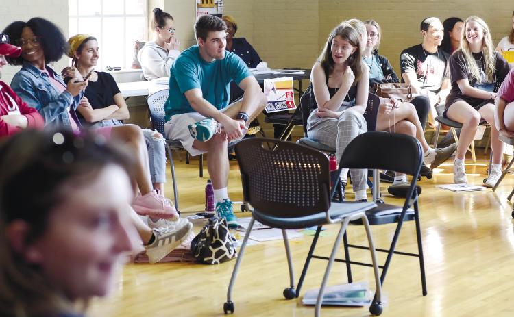 Approximately 62 GCSU students attended the Community Action Poverty Simulation to learn about the emotional, physical, and mental struggles relating to living in poverty. Many students left the simulation with a higher level of empathy and desire to help those facing these struggles.