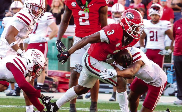 Frazier scores 3 TDs in win over UMass