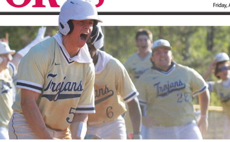 John Milledge freshman Lane Rhodes scored a walk-off, game-winning run to beat Piedmont 3-2 last Tuesday in Milledgeville. TREY NORRIS/Staff