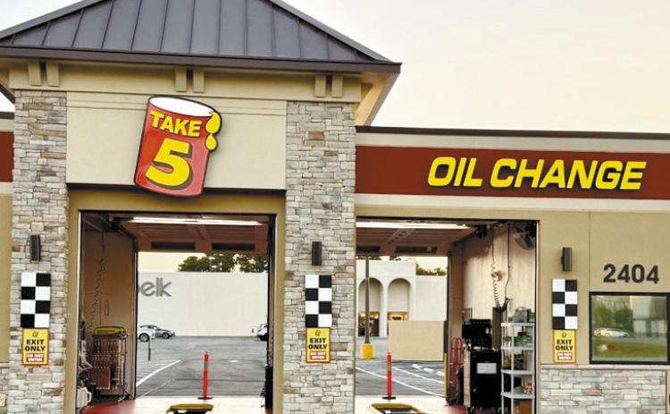 Take 5 Oil Change is located at 2404 N. Columbia St. and will run its grand opening promotion of $25 toward any oil change through March 2026. CONTRIBUTED