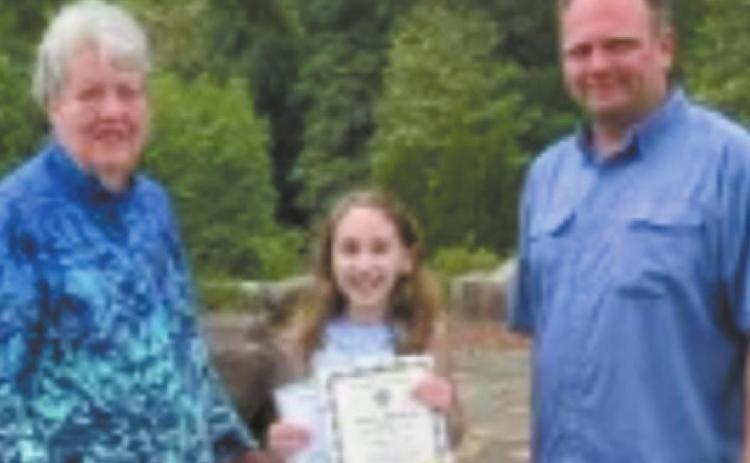 Renny Jo Burton wins first place in poetry contest